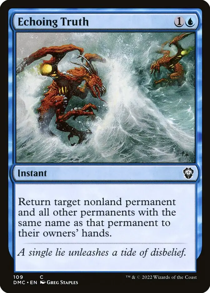 Echoing Truth (Dominaria United Commander)