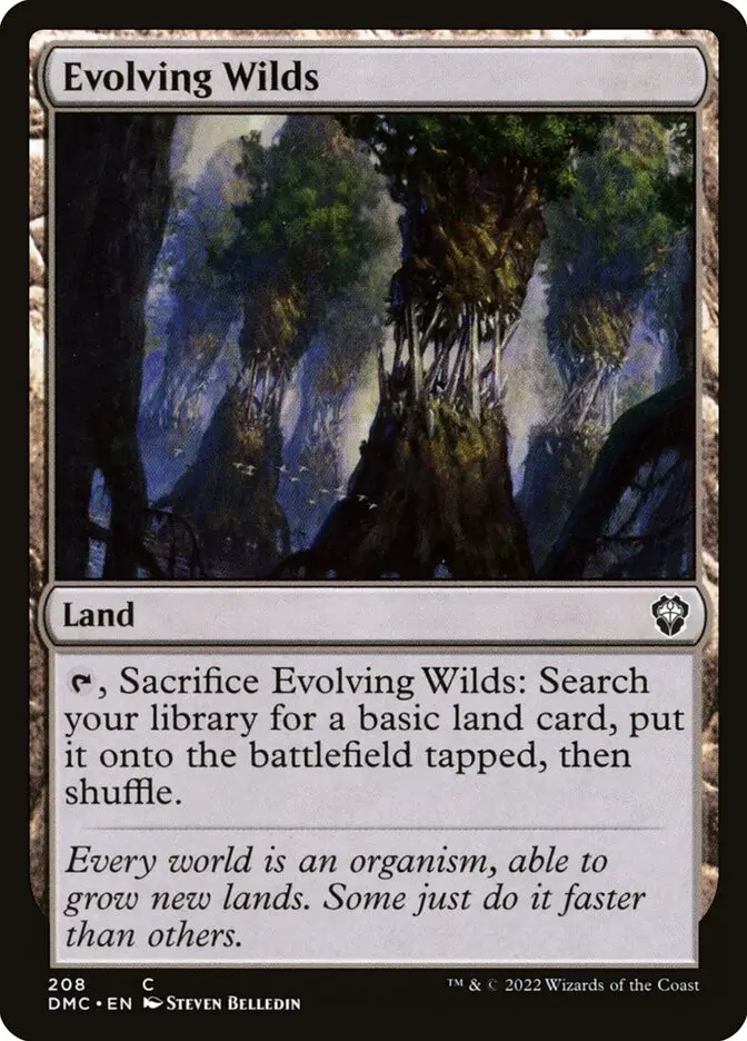 Evolving Wilds (Dominaria United Commander)