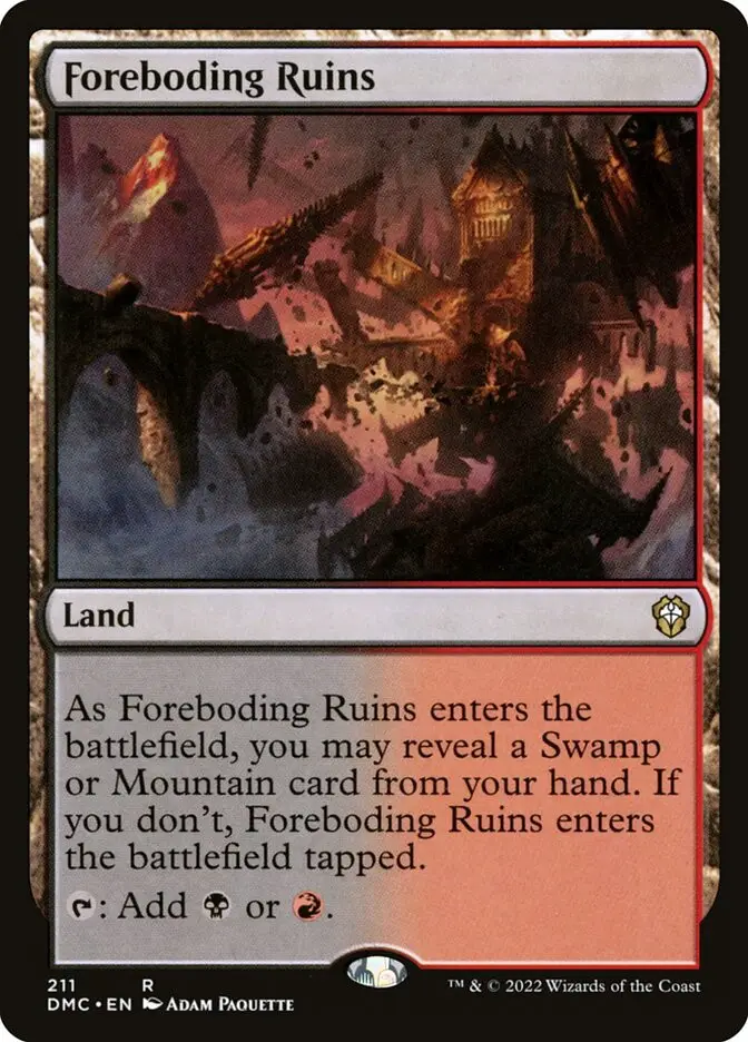Foreboding Ruins (Dominaria United Commander)