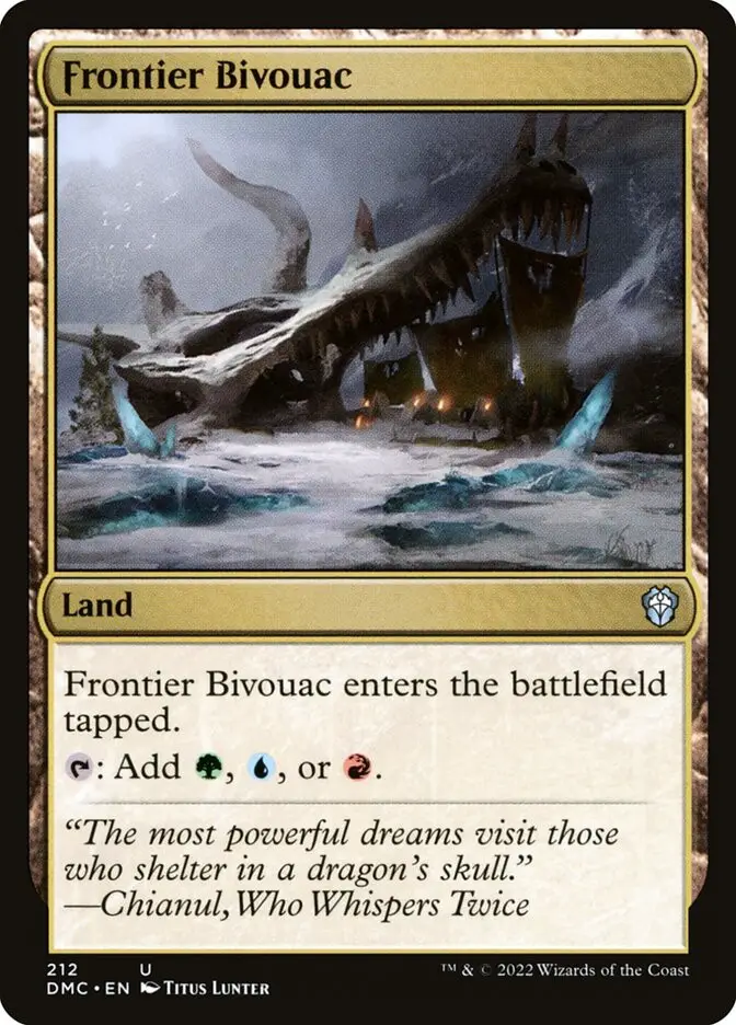 Frontier Bivouac (Dominaria United Commander)