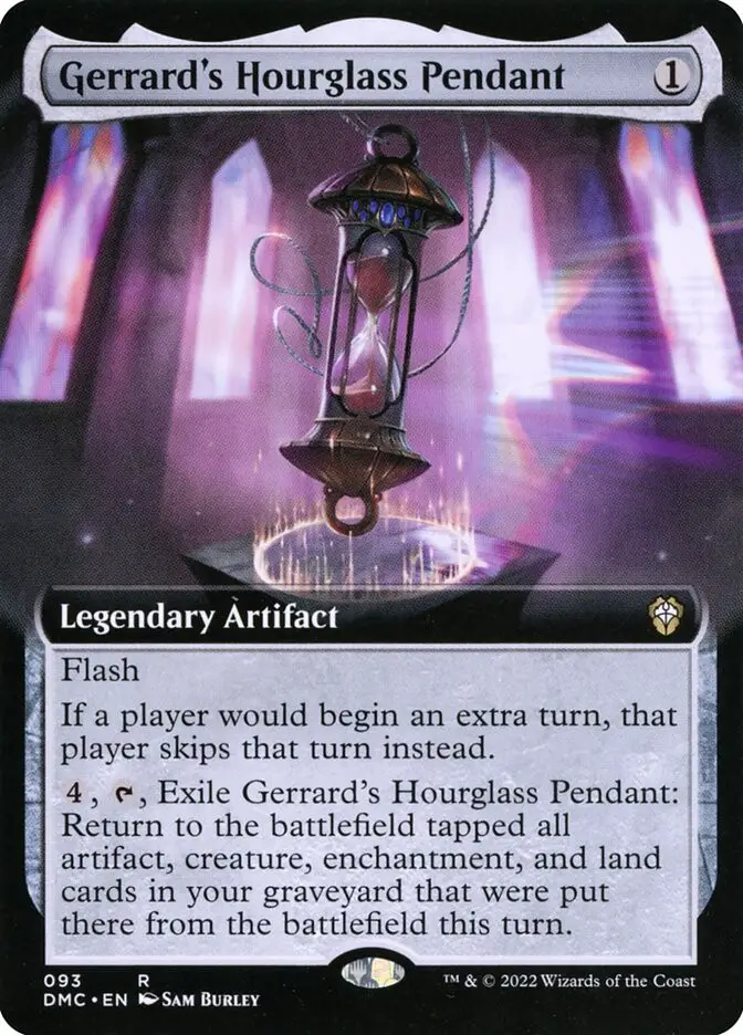 Gerrard s Hourglass Pendant (Dominaria United Commander)