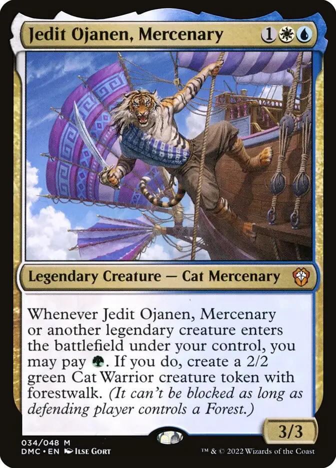 Jedit Ojanen  Mercenary (Dominaria United Commander)