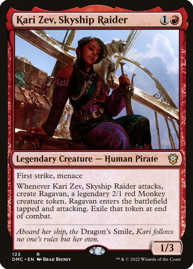 Kari Zev  Skyship Raider (Dominaria United Commander)