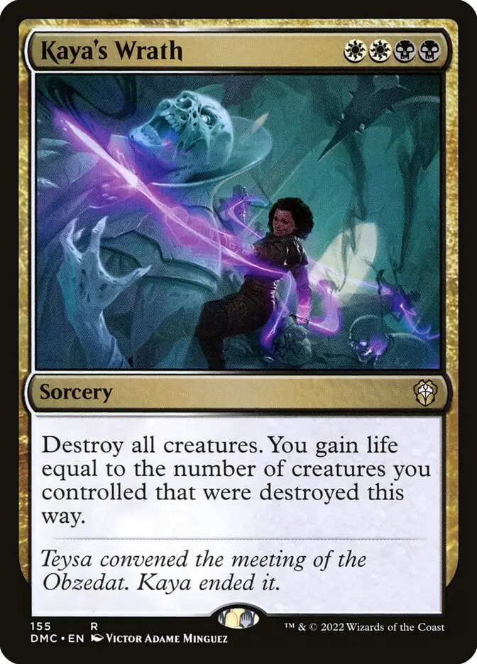Kaya s Wrath (Dominaria United Commander)