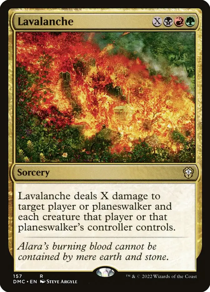 Lavalanche (Dominaria United Commander)