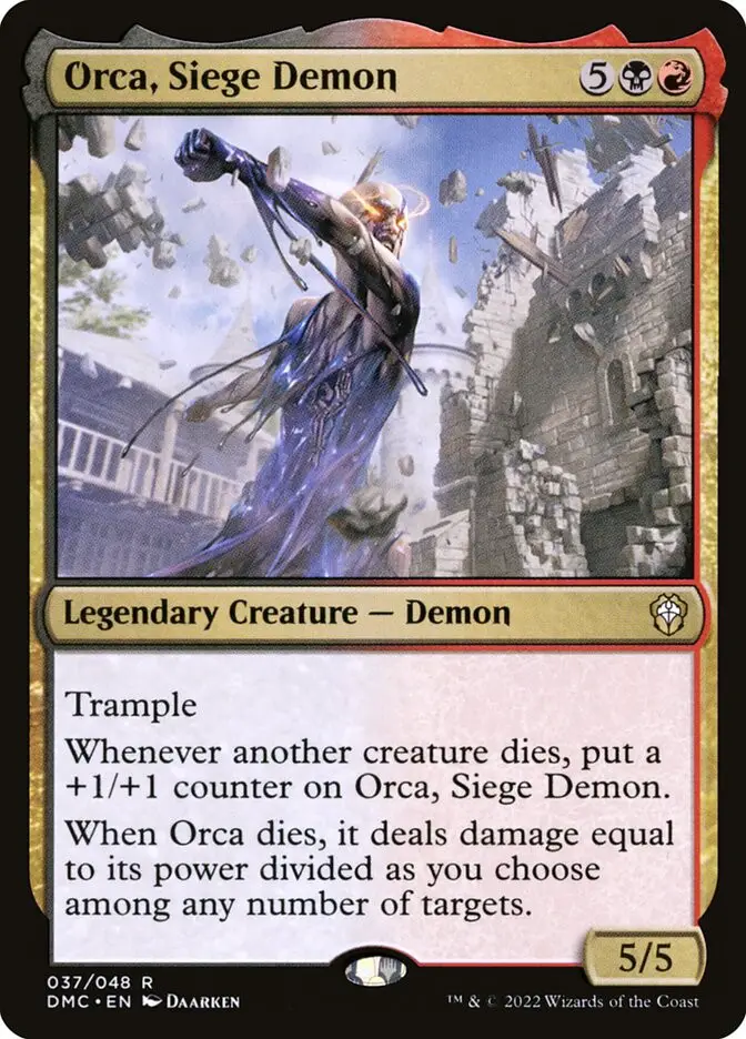 Orca  Siege Demon (Dominaria United Commander)