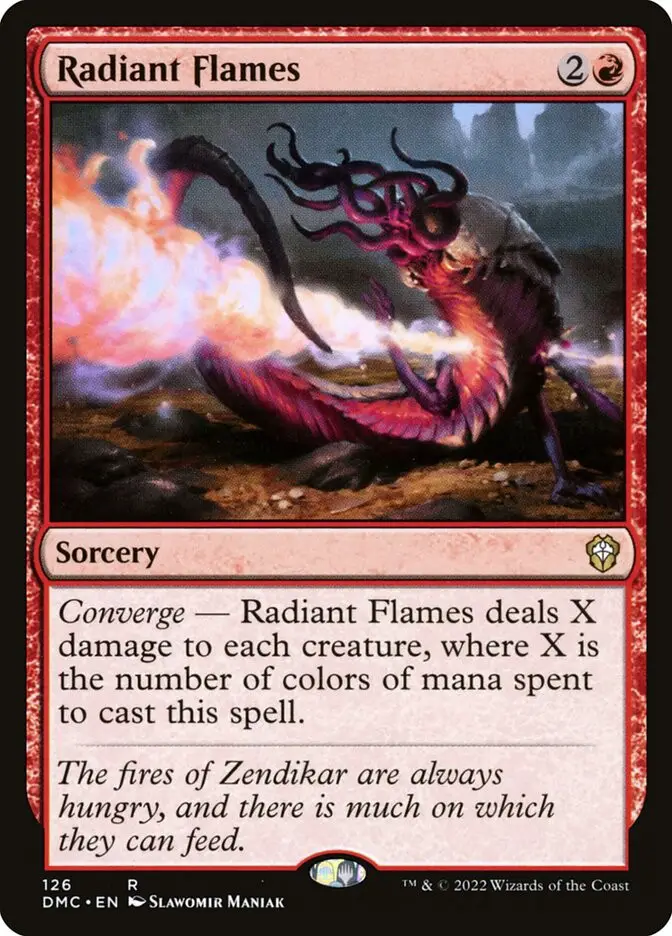 Radiant Flames (Dominaria United Commander)
