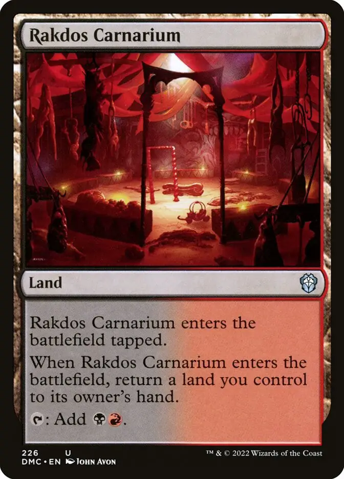 Rakdos Carnarium (Dominaria United Commander)