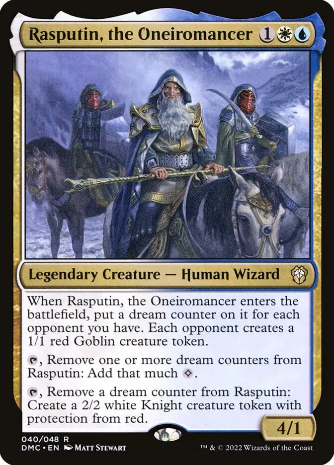 Rasputin  the Oneiromancer (Dominaria United Commander)