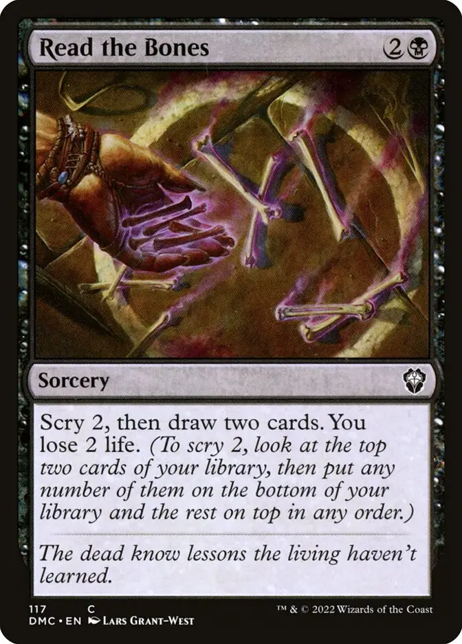 Read the Bones (Dominaria United Commander)