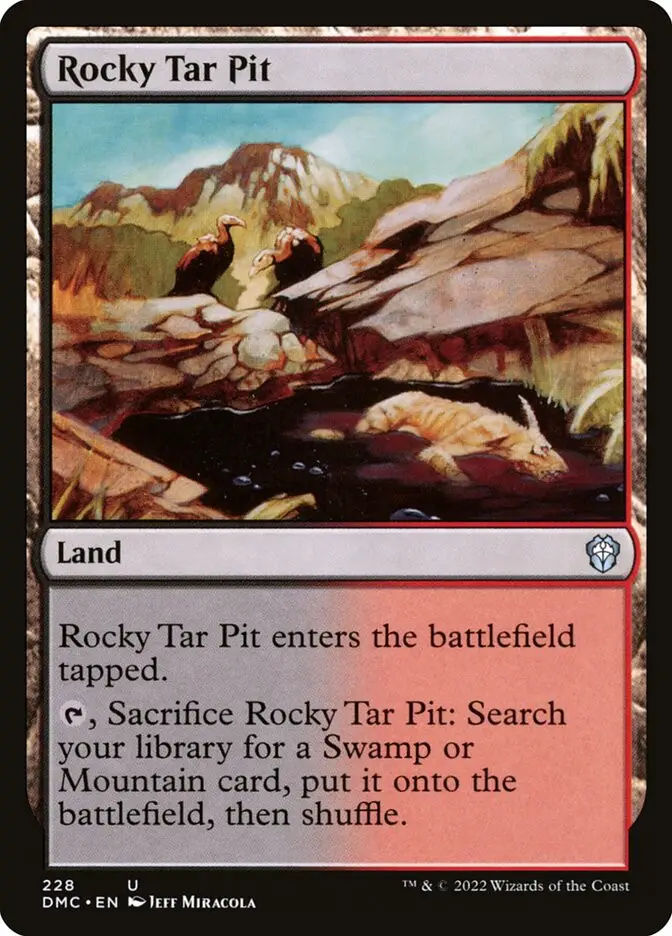 Rocky Tar Pit (Dominaria United Commander)