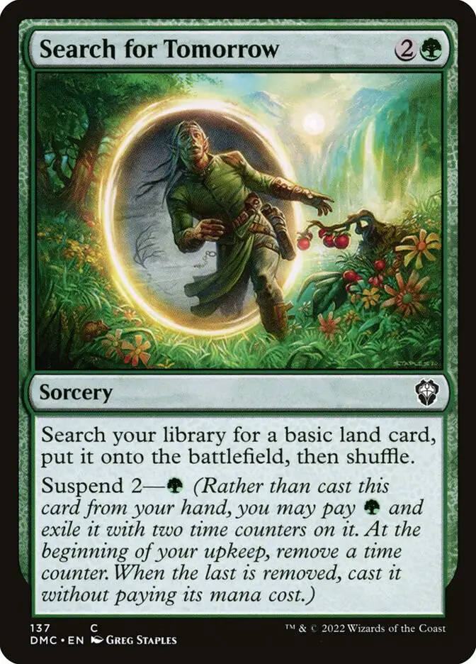 Search for Tomorrow (Dominaria United Commander)