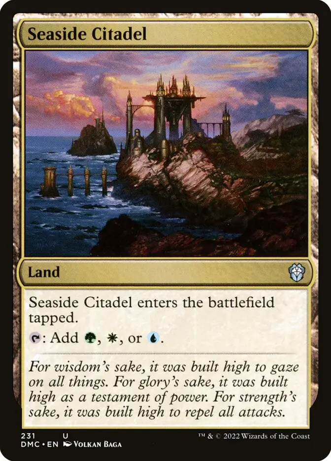 Seaside Citadel (Dominaria United Commander)