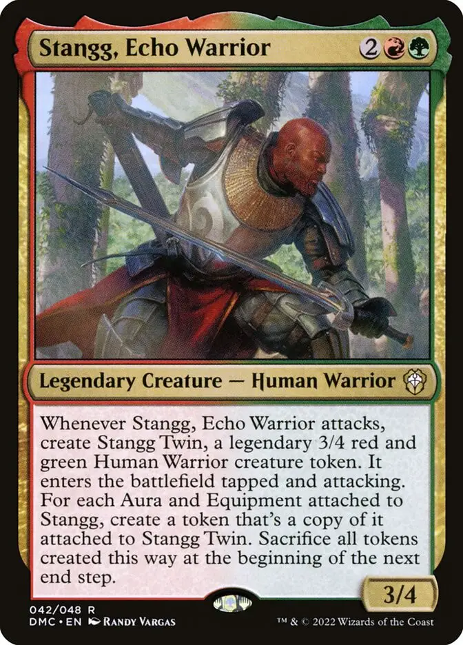 Stangg  Echo Warrior (Dominaria United Commander)