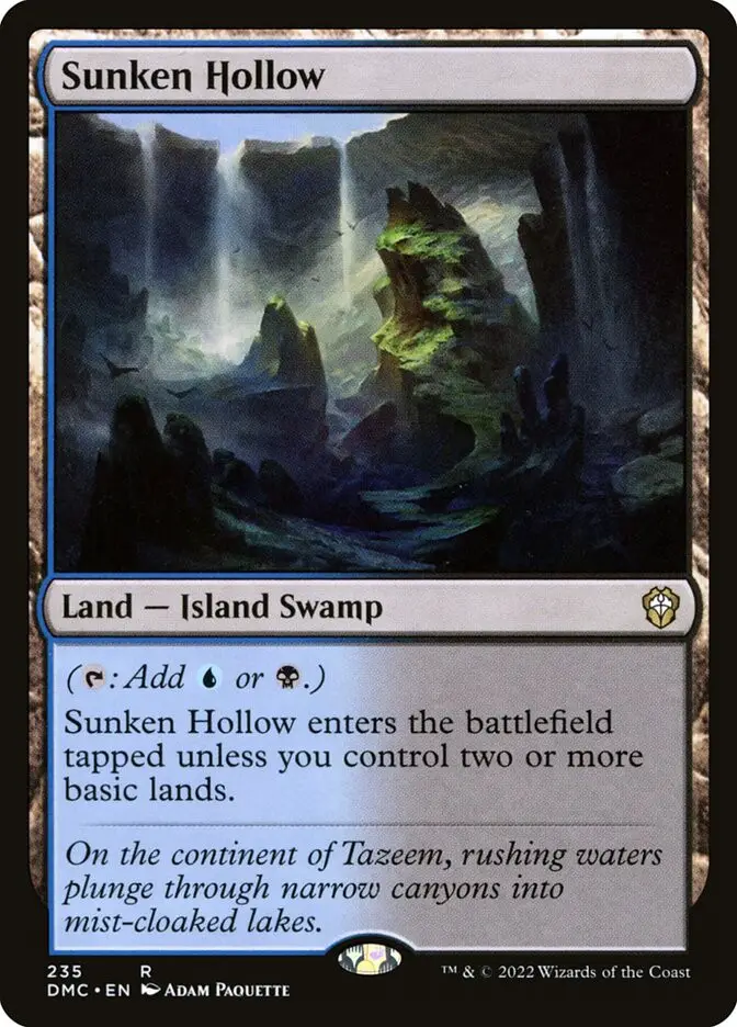 Sunken Hollow (Dominaria United Commander)