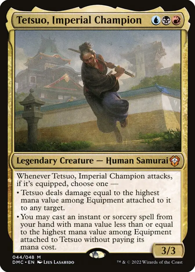 Tetsuo  Imperial Champion (Dominaria United Commander)