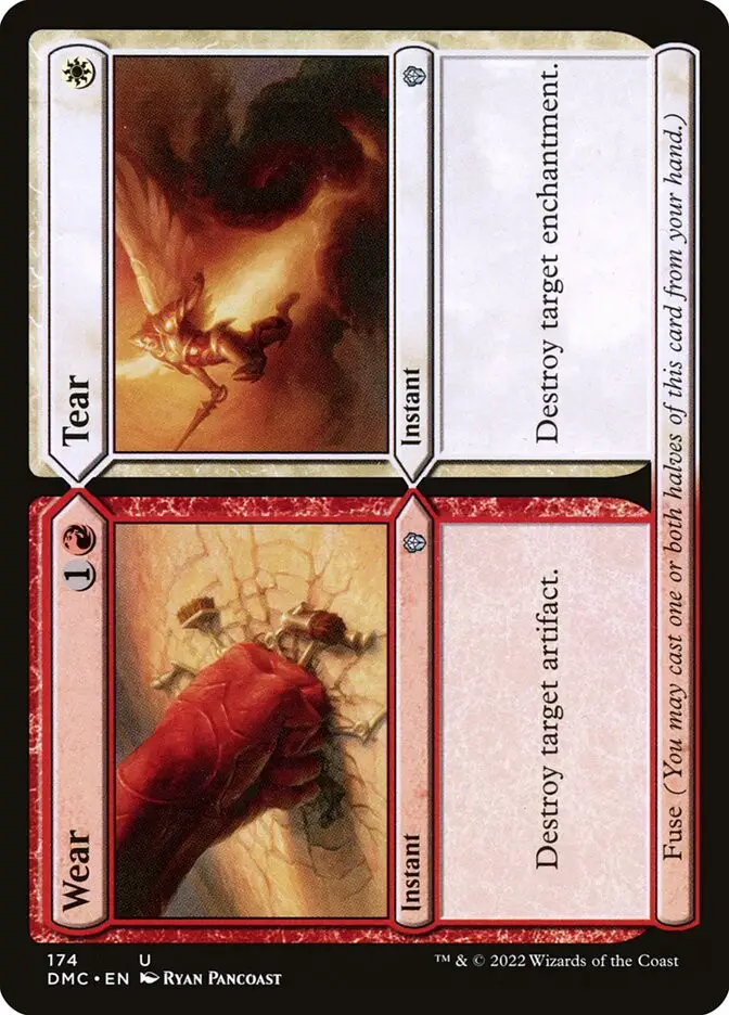 Wear    Tear (Dominaria United Commander)