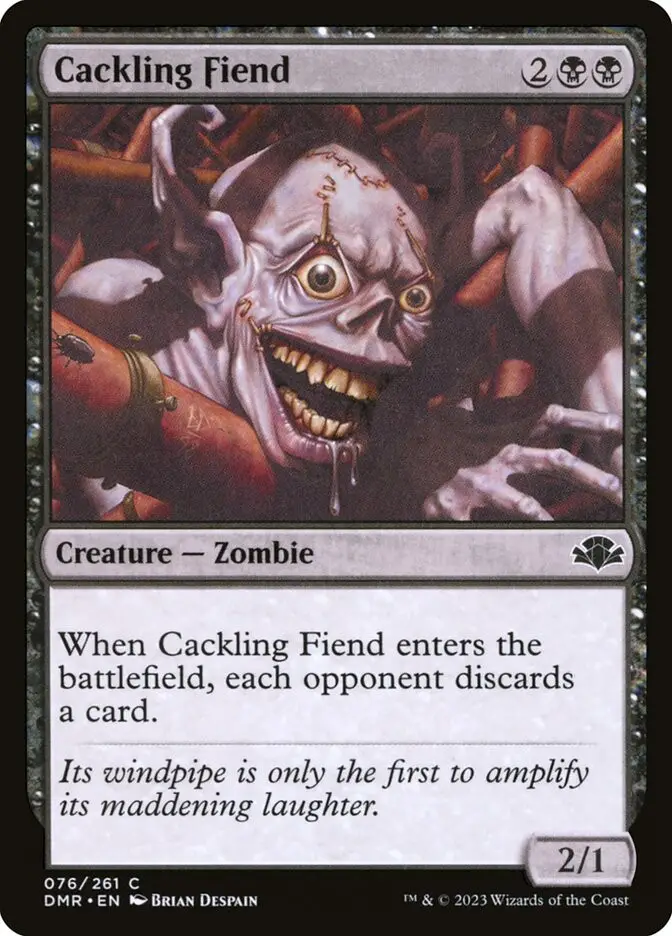 Cackling Fiend (Dominaria Remastered)