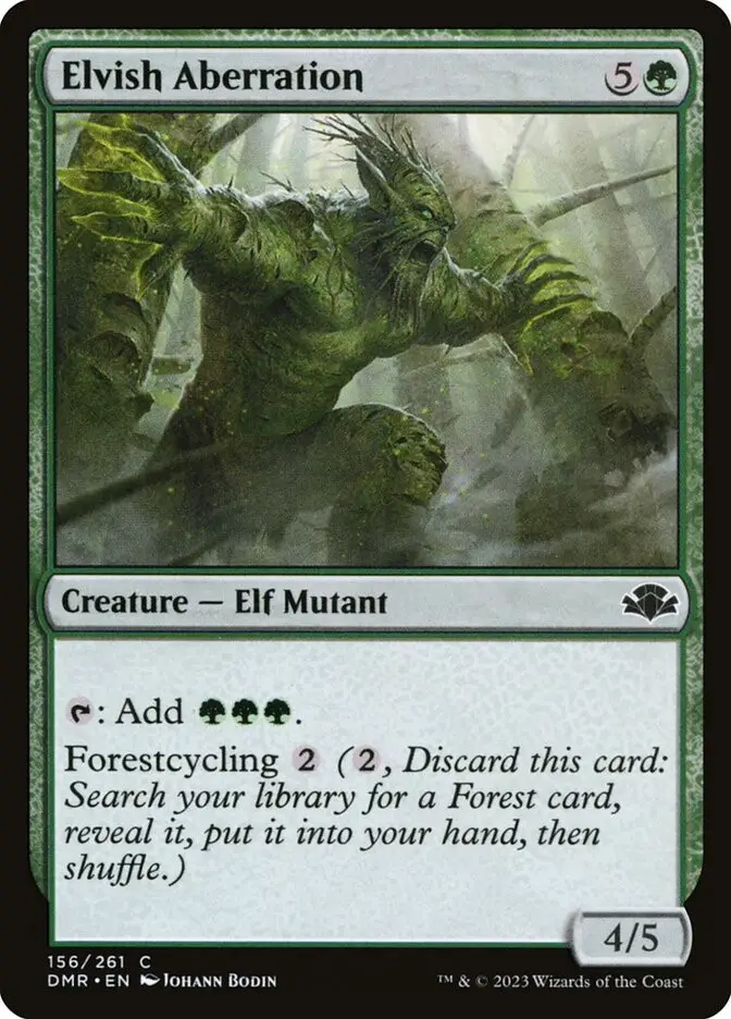 Elvish Aberration (Dominaria Remastered)