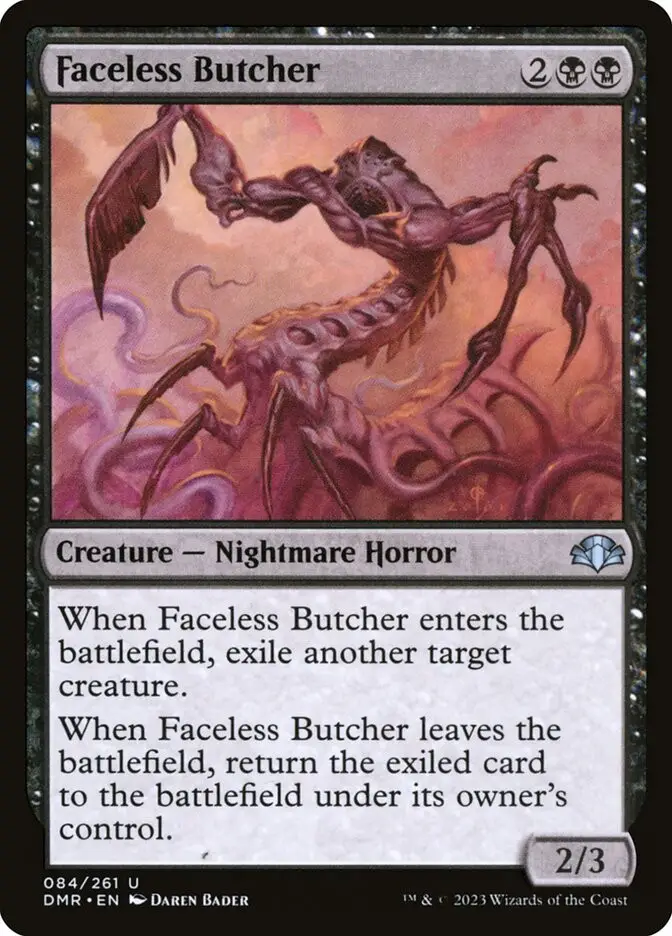 Faceless Butcher (Dominaria Remastered)