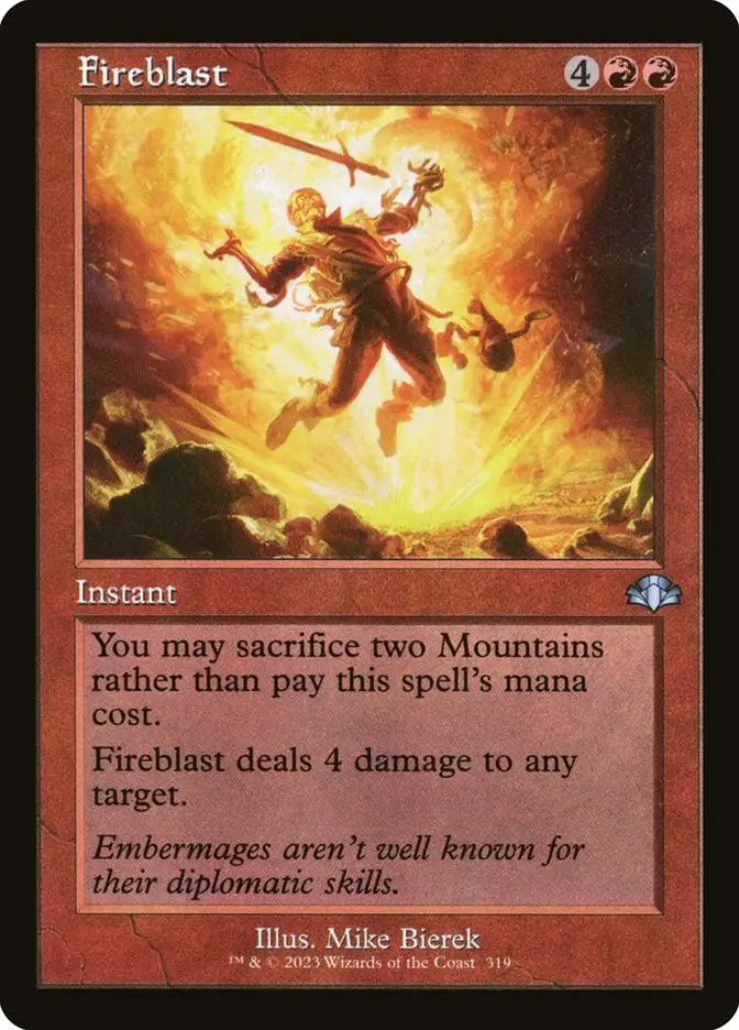 Fireblast (Dominaria Remastered)