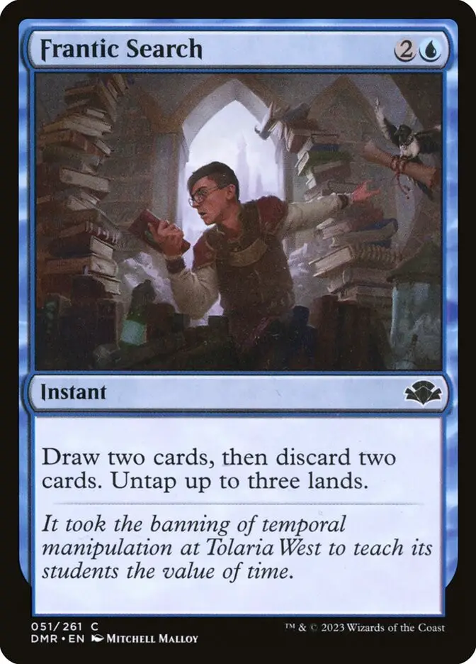 Frantic Search (Dominaria Remastered)