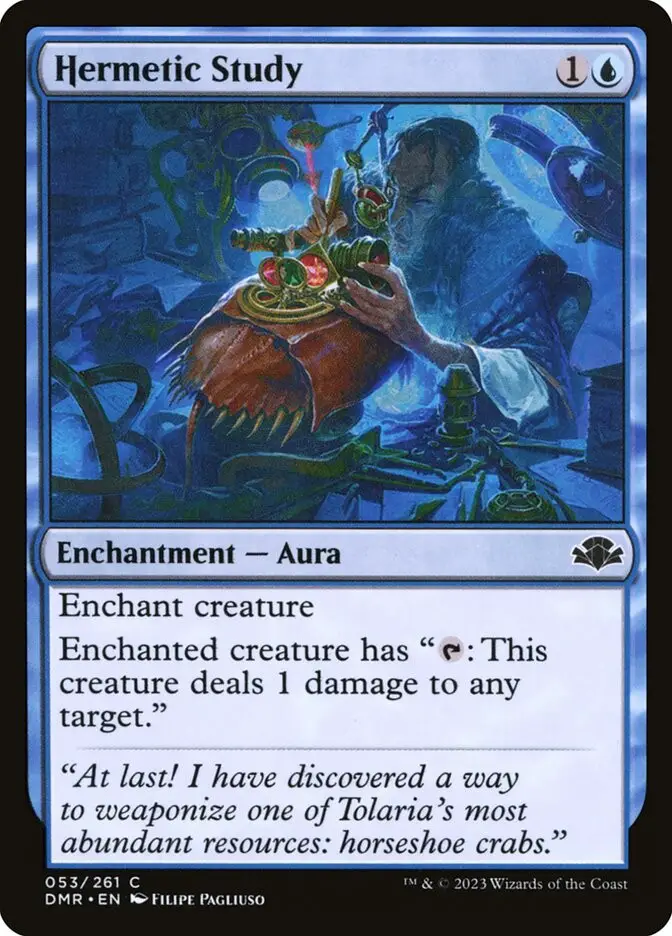 Hermetic Study (Dominaria Remastered)