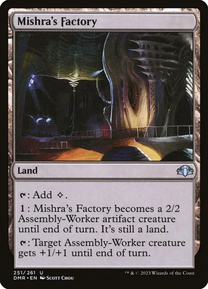 Mishra s Factory (Dominaria Remastered)