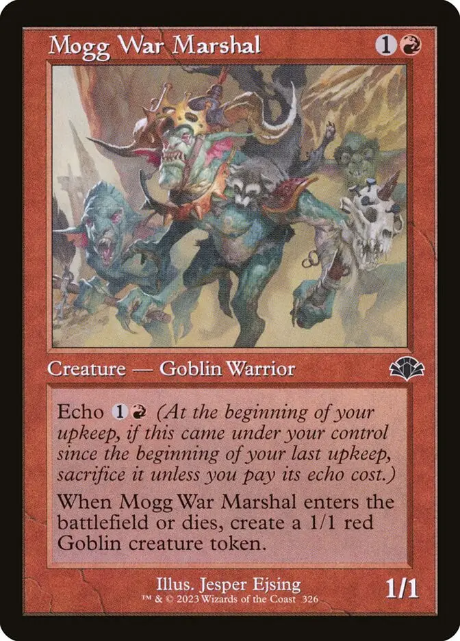 Mogg War Marshal (Dominaria Remastered)