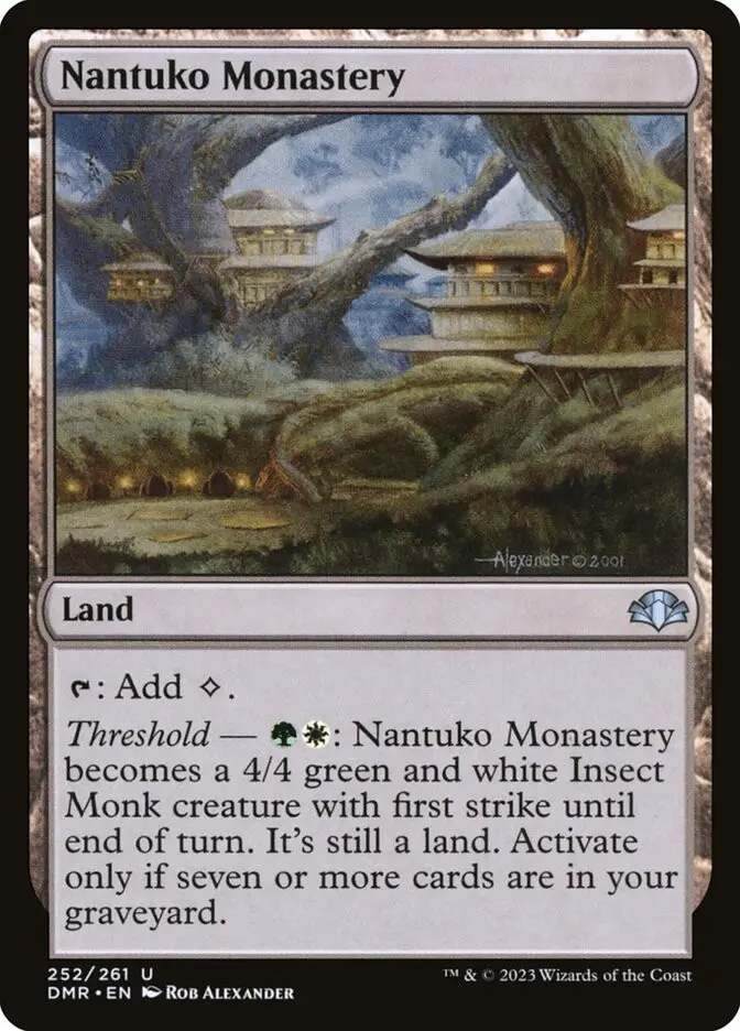 Nantuko Monastery (Dominaria Remastered)