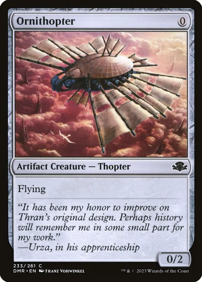 Ornithopter (Dominaria Remastered)