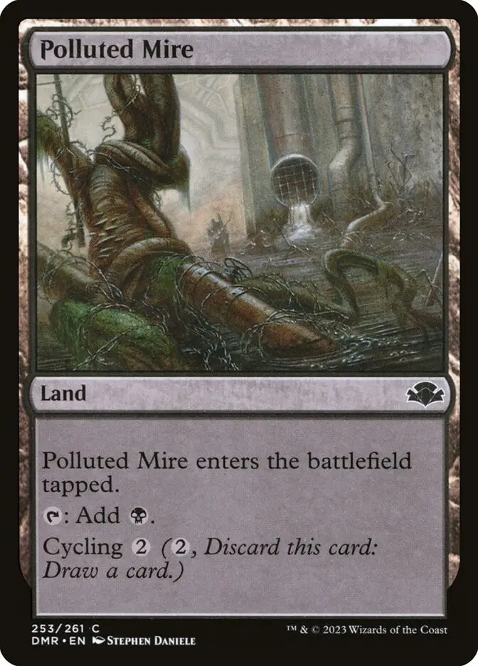 Polluted Mire (Dominaria Remastered)
