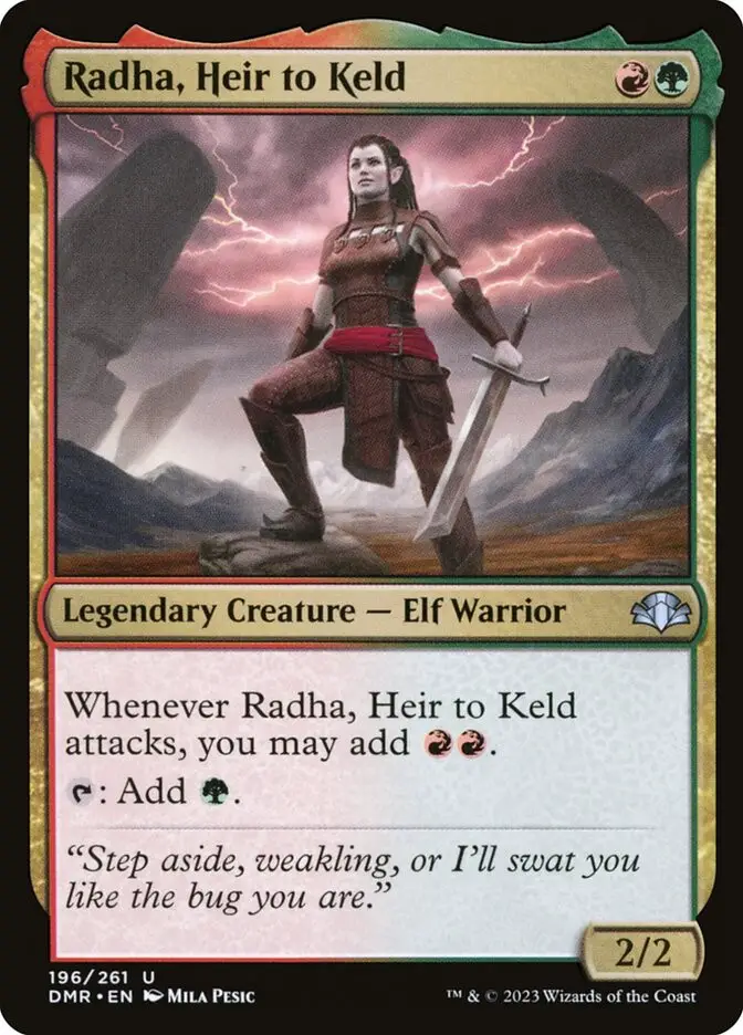 Radha  Heir to Keld (Dominaria Remastered)