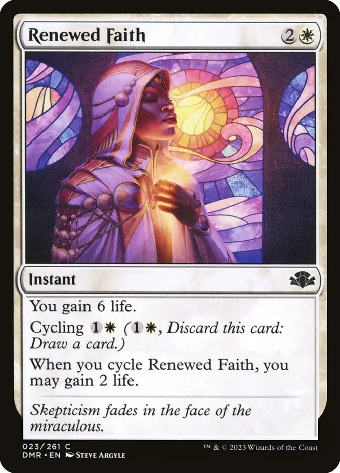 Renewed Faith (Dominaria Remastered)