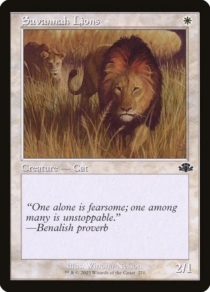 Savannah Lions (Dominaria Remastered)