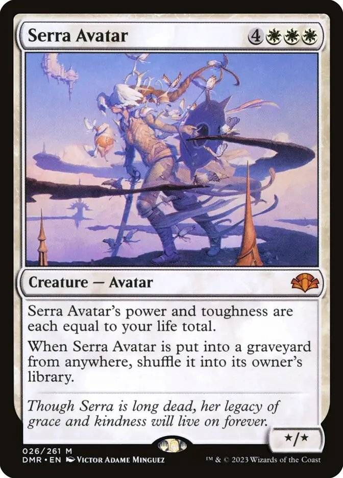 Serra Avatar (Dominaria Remastered)