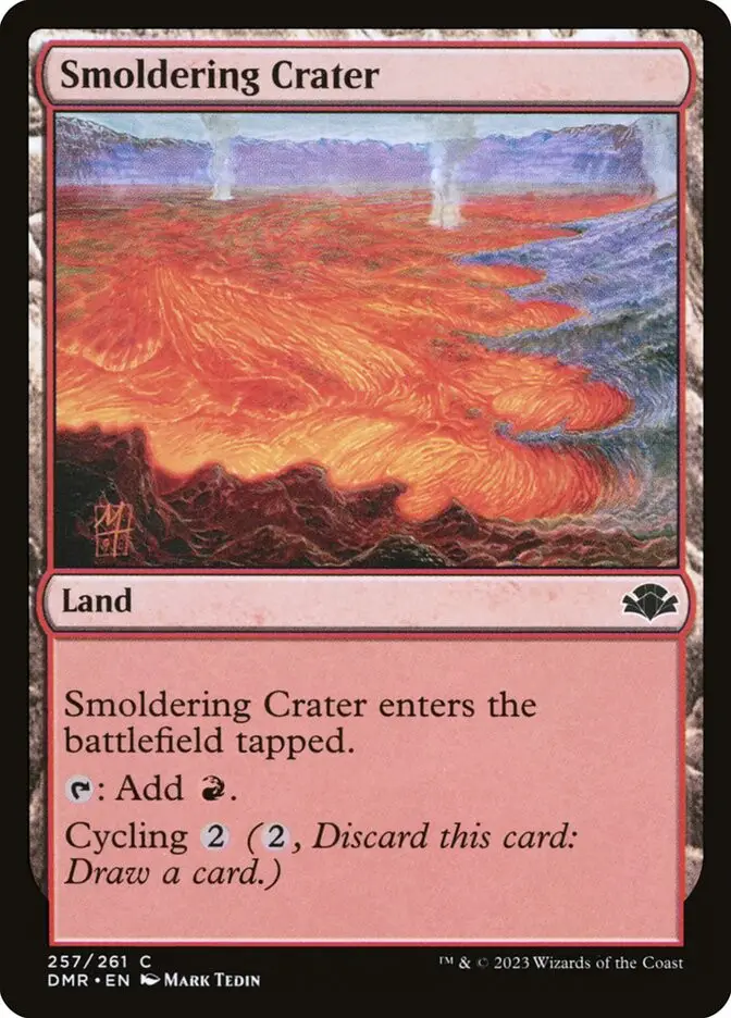 Smoldering Crater (Dominaria Remastered)