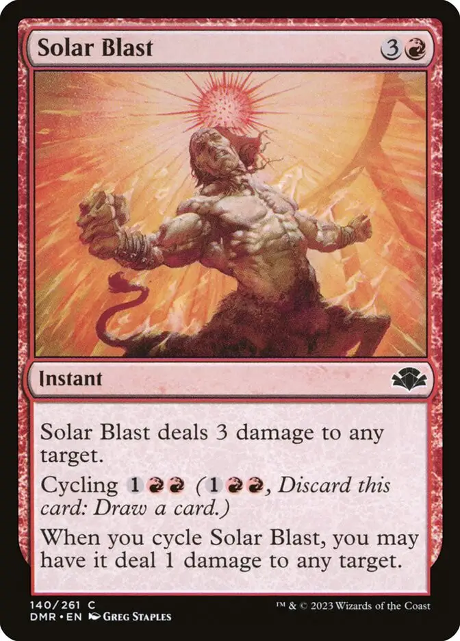 Solar Blast (Dominaria Remastered)
