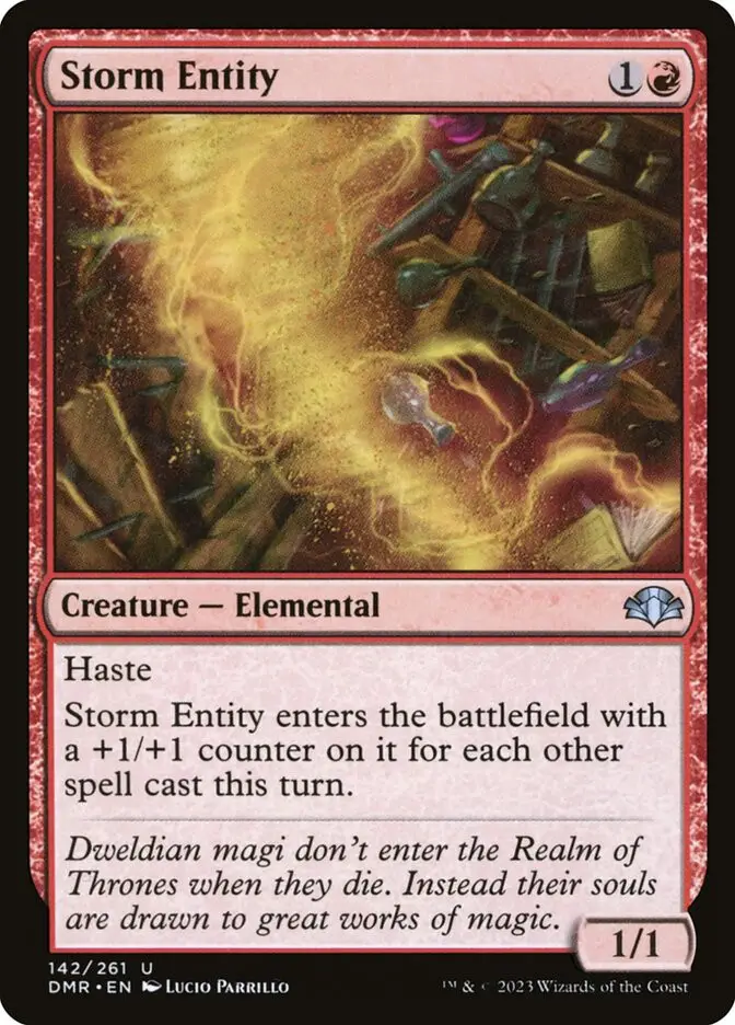 Storm Entity (Dominaria Remastered)
