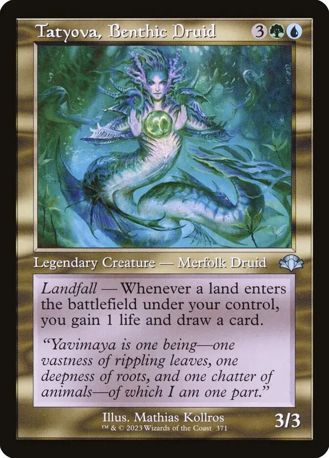 Tatyova  Benthic Druid (Dominaria Remastered)