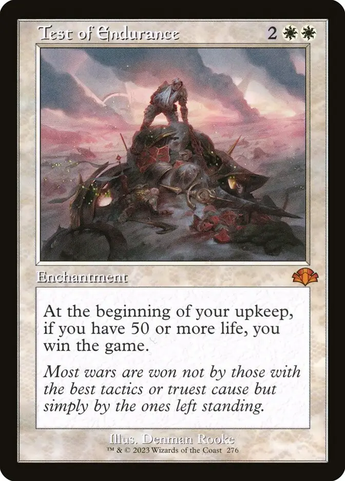 Test of Endurance (Dominaria Remastered)