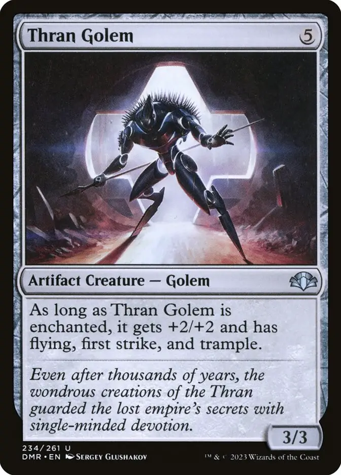 Thran Golem (Dominaria Remastered)