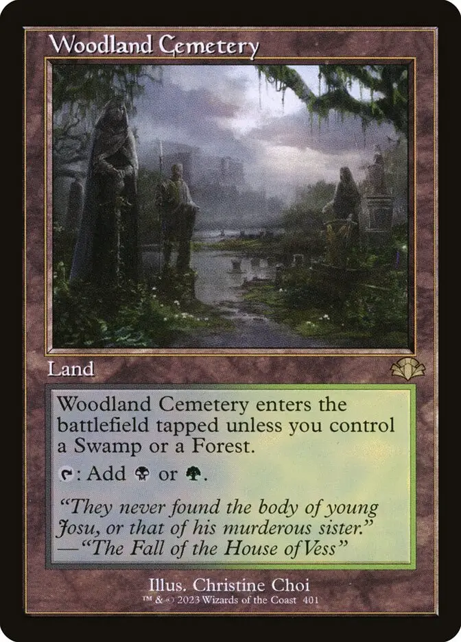 Woodland Cemetery (Dominaria Remastered)