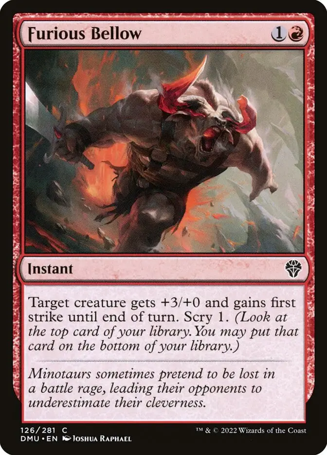 Furious Bellow (Dominaria United)