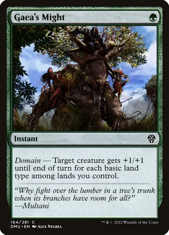 Gaea s Might (Dominaria United)