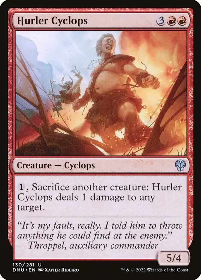 Hurler Cyclops (Dominaria United)