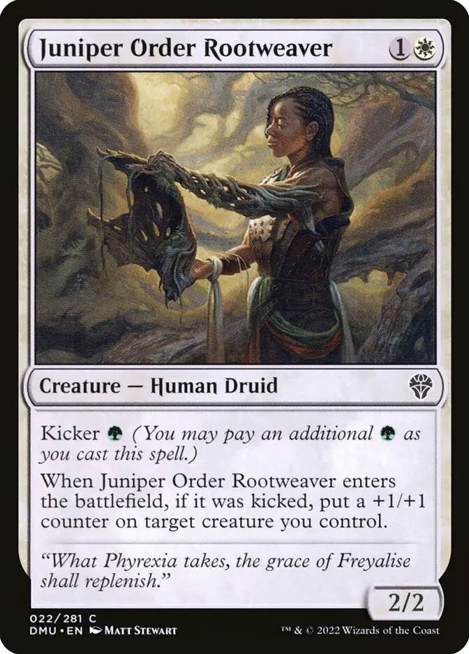 Juniper Order Rootweaver (Dominaria United)