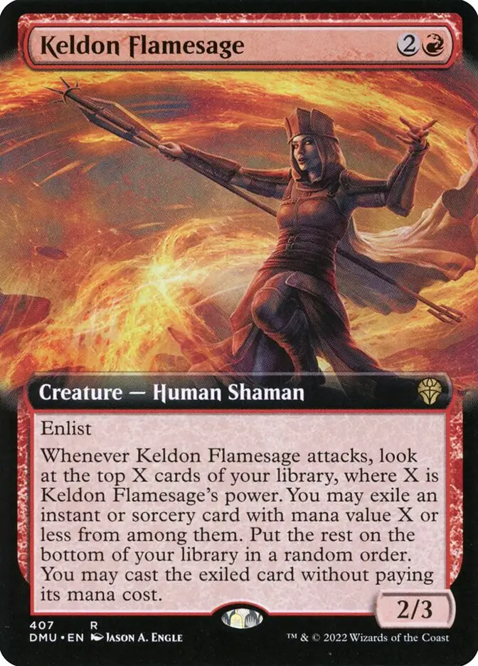 Keldon Flamesage (Dominaria United)