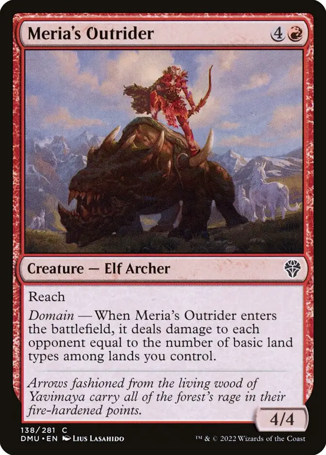 Meria s Outrider (Dominaria United)