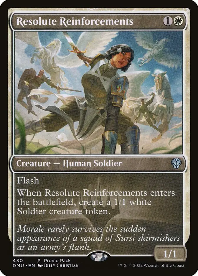 Resolute Reinforcements (Dominaria United)